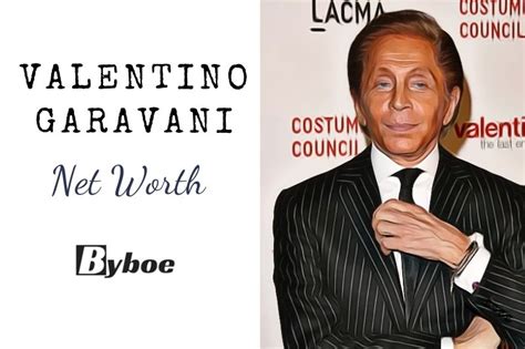 valentino garavani net worth